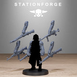 Tabletop Terrain Miniature GrimGuard German Weapons Pack