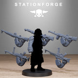 Tabletop Terrain Miniature GrimGuard German Weapons Pack