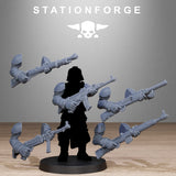 Tabletop Terrain Miniature GrimGuard German Weapons Pack