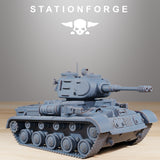 Tabletop Terrain Miniature GrimGuard Heavy Battle Tank