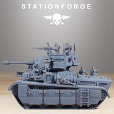 Tabletop Terrain Miniature GrimGuard Heavy Battle Tank