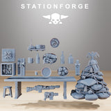 Tabletop Terrain Miniature GrimGuard Holiday Feast