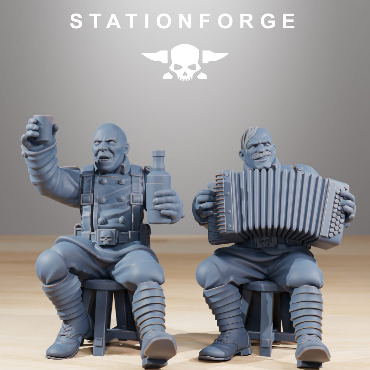 Tabletop Terrain Miniature GrimGuard Holiday Feast