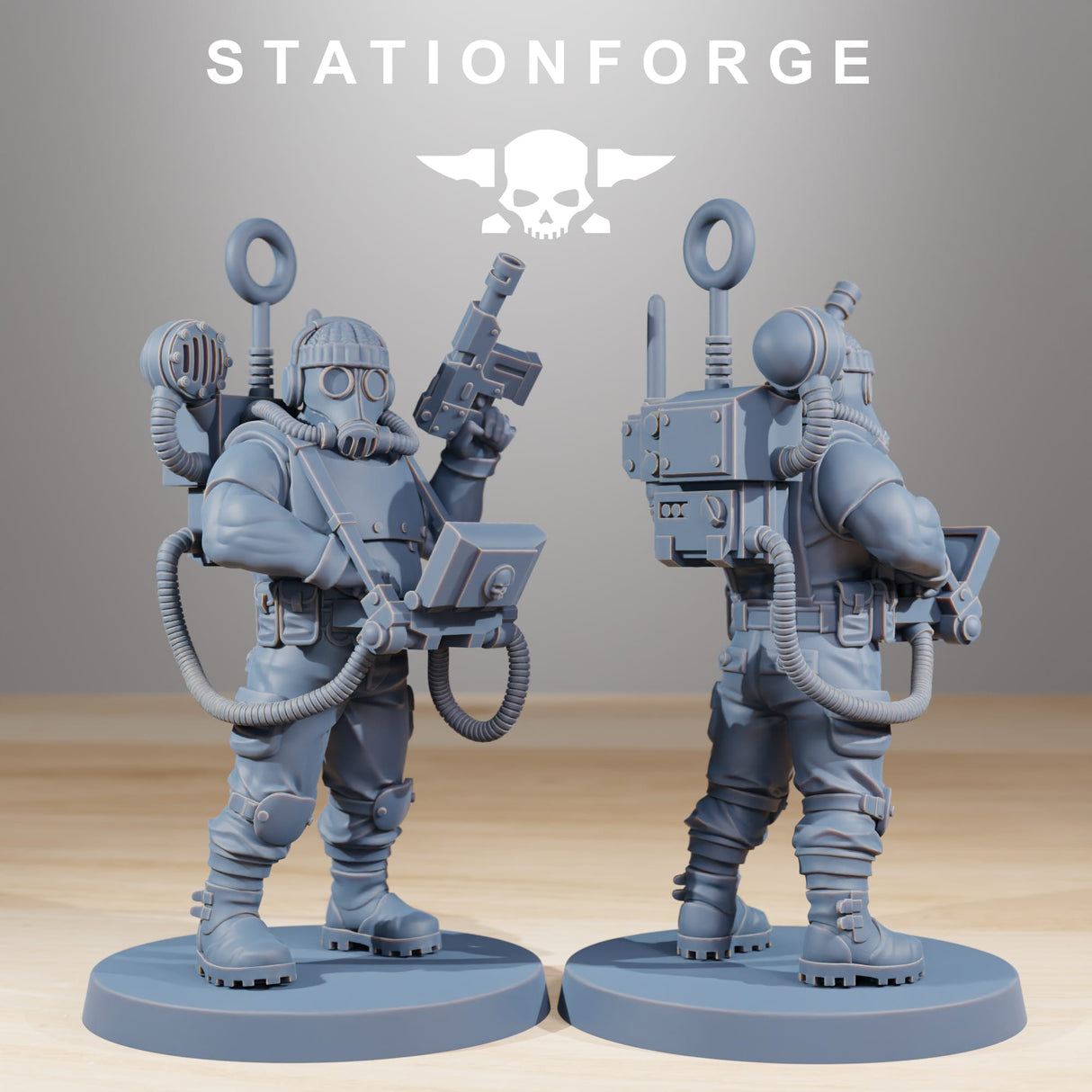 Tabletop Terrain Miniature GrimGuard Hunters