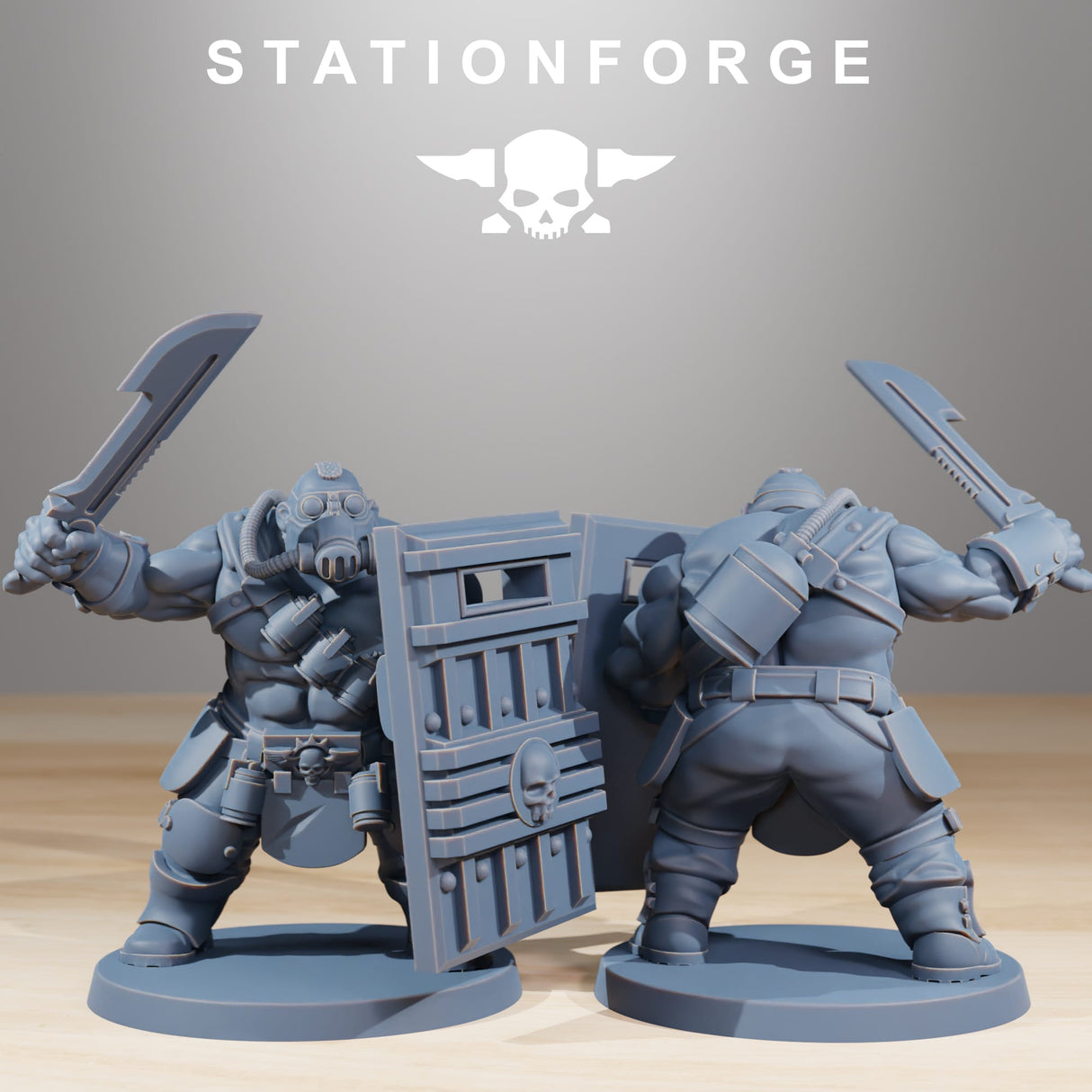 Tabletop Terrain Miniature GrimGuard Hunters