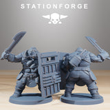 Tabletop Terrain Miniature GrimGuard Hunters
