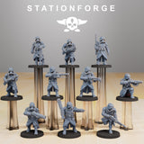 Tabletop Terrain Miniature GrimGuard Infantry Builder