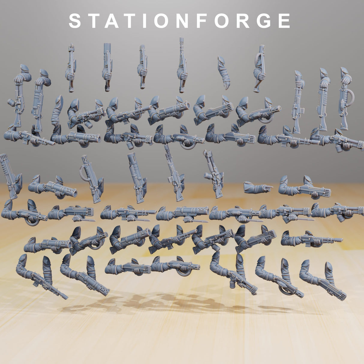 Tabletop Terrain Miniature GrimGuard Infantry Builder