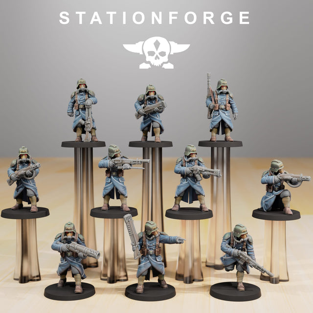 Tabletop Terrain Miniature GrimGuard Infantry Builder