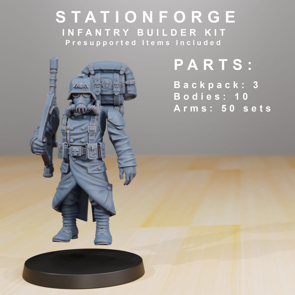 Tabletop Terrain Miniature GrimGuard Infantry Builder