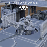 Tabletop Terrain Miniature Grimguard Iron Biplane