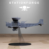 Tabletop Terrain Miniature Grimguard Iron Biplane