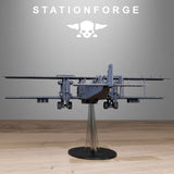 Tabletop Terrain Miniature Grimguard Iron Biplane