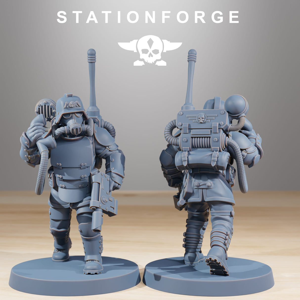 Tabletop Terrain Miniature GrimGuard Ironclads