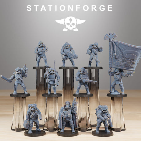 Tabletop Terrain Miniature GrimGuard Ironclads