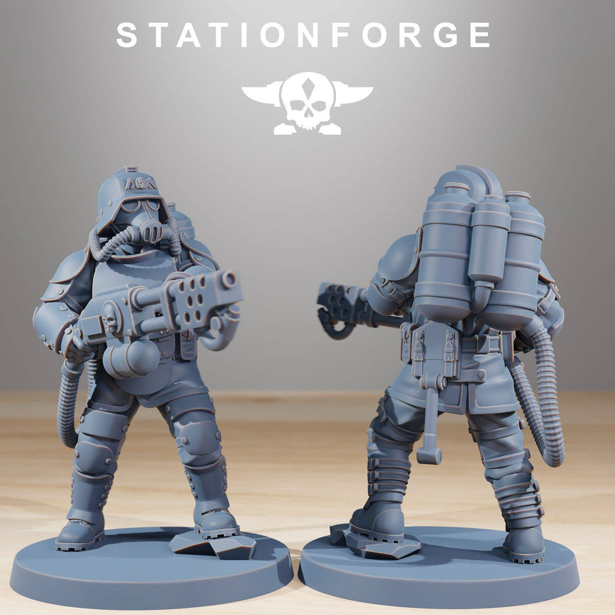 Tabletop Terrain Miniature GrimGuard Ironclads