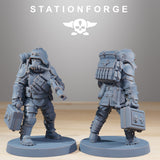 Tabletop Terrain Miniature GrimGuard Ironclads