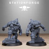 Tabletop Terrain Miniature GrimGuard Jungle Fighter Mutants