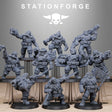 Tabletop Terrain Miniature GrimGuard Jungle Fighter Mutants