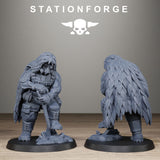 Tabletop Terrain Miniature GrimGuard Jungle Fighter Snipers