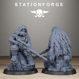 Tabletop Terrain Miniature GrimGuard Jungle Fighter Snipers
