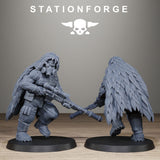 Tabletop Terrain Miniature GrimGuard Jungle Fighter Snipers