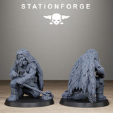 Tabletop Terrain Miniature GrimGuard Jungle Fighter Snipers