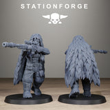 Tabletop Terrain Miniature GrimGuard Jungle Fighter Snipers