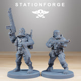Tabletop Terrain Miniature GrimGuard Jungle Fighters