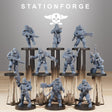 Tabletop Terrain Miniature GrimGuard Jungle Fighters