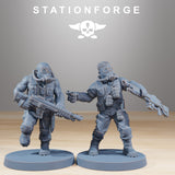 Tabletop Terrain Miniature GrimGuard Jungle Fighters