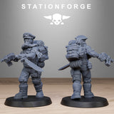 Tabletop Terrain Miniature GrimGuard Jungle Fighters 2