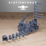 Tabletop Terrain Miniature GrimGuard Jungle Fighters Triceratank