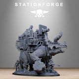 Tabletop Terrain Miniature GrimGuard Jungle Fighters Triceratank