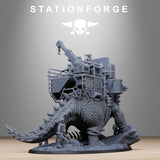 Tabletop Terrain Miniature GrimGuard Jungle Fighters Triceratank