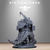 Tabletop Terrain Miniature GrimGuard Jungle Fighters Triceratank