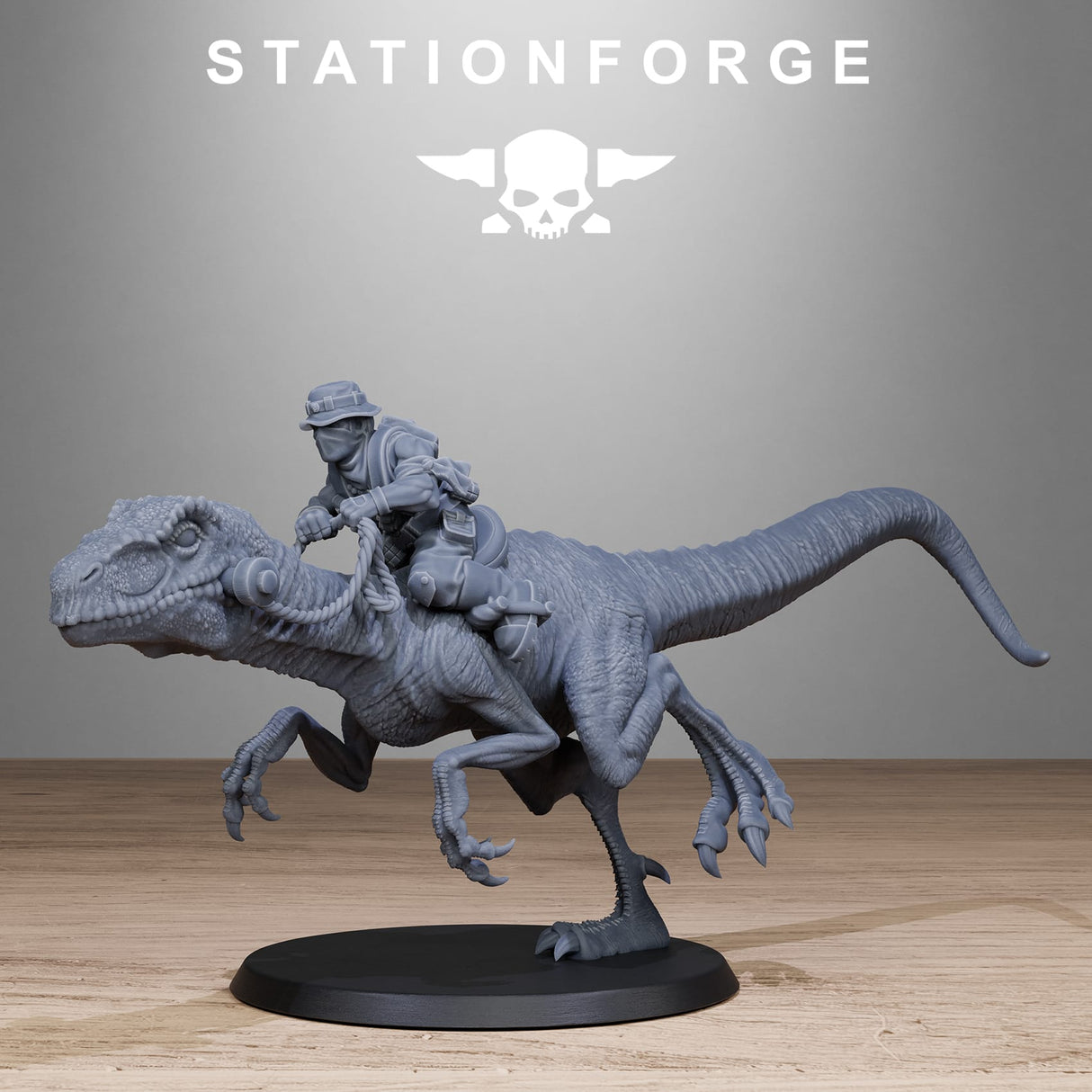 Tabletop Terrain Miniature GrimGuard Jungle Raptors