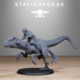 Tabletop Terrain Miniature GrimGuard Jungle Raptors