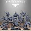Tabletop Terrain Miniature GrimGuard Jungle Raptors