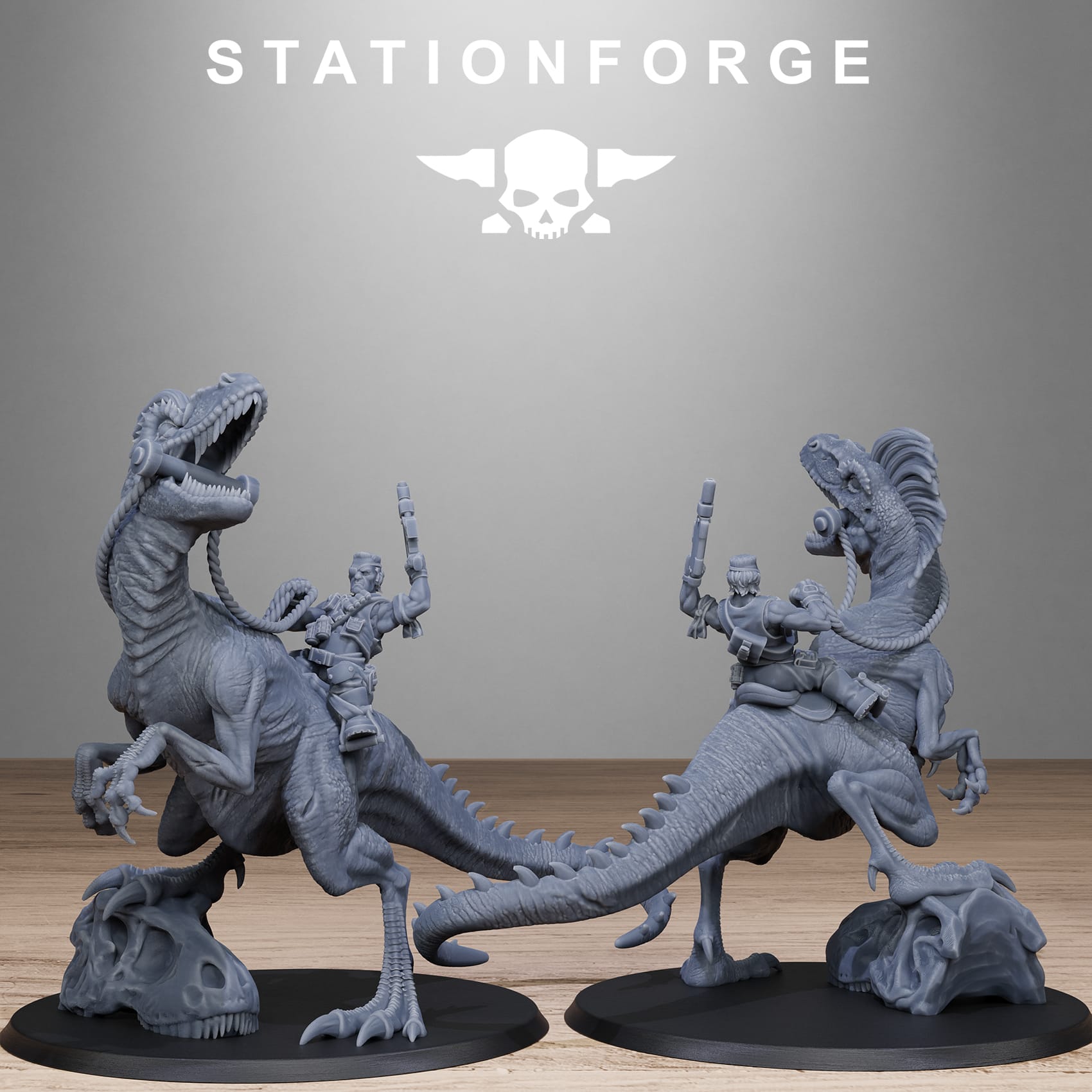 GrimGuard Jungle Raptors – Tabletop Terrain