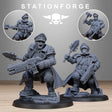 Tabletop Terrain Miniature GrimGuard Lieutenant