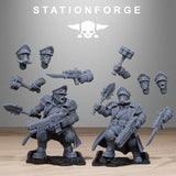 Tabletop Terrain Miniature GrimGuard Lieutenant