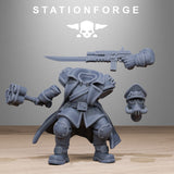 Tabletop Terrain Miniature GrimGuard Lieutenant