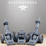 Tabletop Terrain Miniature GrimGuard Light Artillery