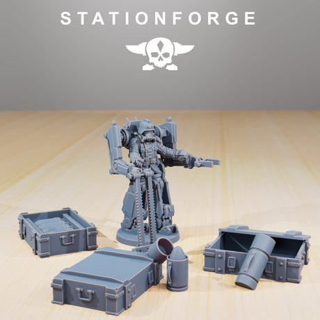 Tabletop Terrain Miniature GrimGuard Light Artillery