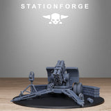 Tabletop Terrain Miniature GrimGuard Light Artillery 2.0