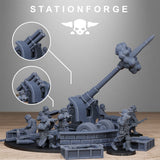 Tabletop Terrain Miniature GrimGuard Light Artillery 2.0