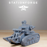 Tabletop Terrain Miniature GrimGuard Light Tank