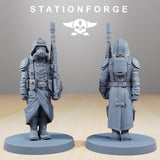 Tabletop Terrain Miniature Grimguard Marching Poses