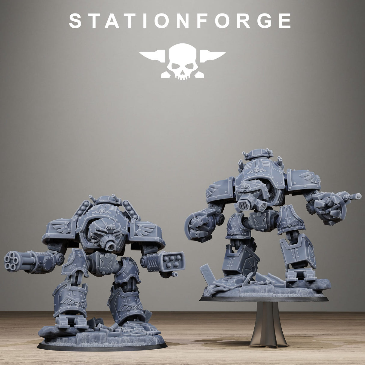 Tabletop Terrain Miniature GrimGuard MechGuard